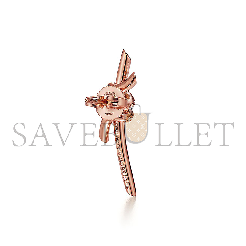 TIFFANY EARRINGS IN ROSE GOLD WITH DIAMONDS 69526136